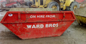 What is a roll-on roll-off (RORO) skip?
