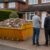 skip on driveway