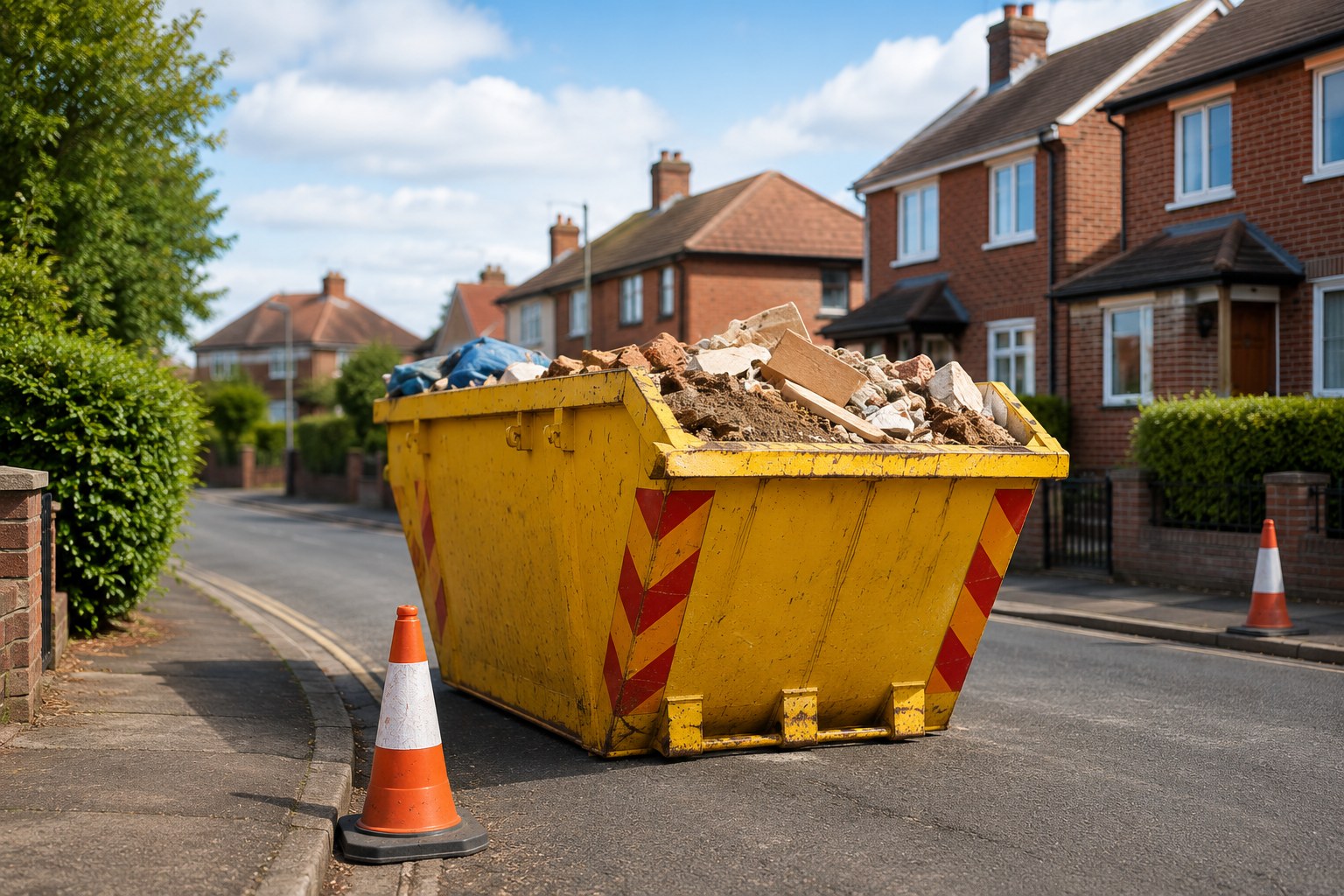 Do I Need a Permit for a Skip in Houghton-le-Spring?